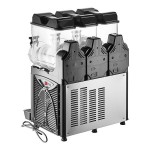 Carnival King Triple 2.6 Gallon Pourover Granita / Slushy / Frozen Beverage Machine - 120V Carnival King Triple 2.6 Gallon Pourover Granita / Slushy / Frozen Beverage Machine - 120V