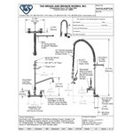 T&S B-0133-ADF12-B EasyInstall Wall Mounted 37 9/16 T&S B-0133-ADF12-B EasyInstall Wall Mounted 37 9/16