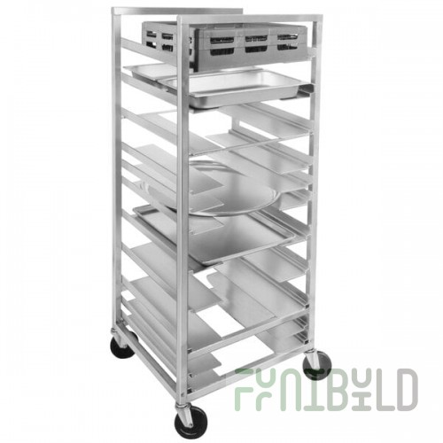 Channel UR-11 Aluminum Mobile Universal Rack - 11 Pan