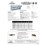 Advance Tabco WB-5G-BS Natural Gas Five Pan Wetbath Powered Hot Food Table with Enclosed Undershelf - Open Well Advance Tabco WB-5G-BS Natural Gas Five Pan Wetbath Powered Hot Food Table with Enclosed Undershelf - Open Well
