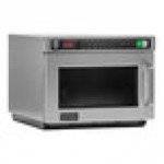 Amana HDC1815 Heavy-Duty Stainless Steel Commercial Microwave with Push Button Controls - 208/240V, 1800W