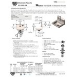 T&S ChekPoint EC-3101-1W 17 1/4 T&S ChekPoint EC-3101-1W 17 1/4
