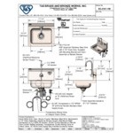 T&S ChekPoint EC-3101-1W 17 1/4 T&S ChekPoint EC-3101-1W 17 1/4