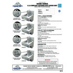 Advance Tabco 7-PS-46 Hand Sink with Splash Mount Faucet and Wrist Handles - 20