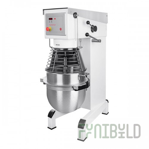 Varimixer V60PL-3 V-Series 60 Qt. Planetary Floor Mixer with Power Bowl Lift and Standard Accessories - 208V, 3 hp