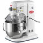 Avantco MIX8GWH White 8 Qt. Bowl Lift Countertop Mixer with Guard & Standard Accessories - 120V, 4/5 hp Avantco MIX8GWH White 8 Qt. Bowl Lift Countertop Mixer with Guard & Standard Accessories - 120V, 4/5 hp
