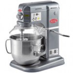 Avantco MIX8GWH White 8 Qt. Bowl Lift Countertop Mixer with Guard & Standard Accessories - 120V, 4/5 hp Avantco MIX8GWH White 8 Qt. Bowl Lift Countertop Mixer with Guard & Standard Accessories - 120V, 4/5 hp