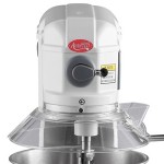 Avantco MIX8GWH White 8 Qt. Bowl Lift Countertop Mixer with Guard & Standard Accessories - 120V, 4/5 hp Avantco MIX8GWH White 8 Qt. Bowl Lift Countertop Mixer with Guard & Standard Accessories - 120V, 4/5 hp