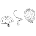 Avantco MIX8GWH White 8 Qt. Bowl Lift Countertop Mixer with Guard & Standard Accessories - 120V, 4/5 hp Avantco MIX8GWH White 8 Qt. Bowl Lift Countertop Mixer with Guard & Standard Accessories - 120V, 4/5 hp