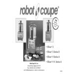 Robot Coupe BLIXER2 High-Speed 3 Qt. / 2.9 Liter Stainless Steel Batch Bowl Food Processor - 1 hp Robot Coupe BLIXER2 High-Speed 3 Qt. / 2.9 Liter Stainless Steel Batch Bowl Food Processor - 1 hp