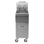 Vulcan 1GR35M-2 35-40 lb. Liquid Propane Floor Fryer - 90,000 BTU
