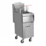 Vulcan 1GR35M-2 35-40 lb. Liquid Propane Floor Fryer - 90,000 BTU