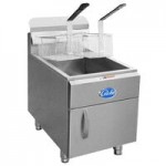Globe GF15PG 15 lb. Liquid Propane Countertop Fryer - 26,500 BTU Globe GF15PG 15 lb. Liquid Propane Countertop Fryer - 26,500 BTU