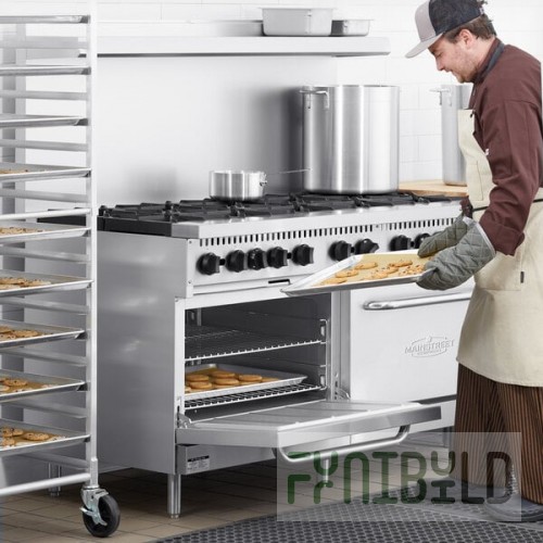MainStreet Equipment E60-N Natural Gas 10 Burner 60