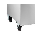 Avantco FF40 Liquid Propane 40 lb. Stainless Steel Floor Fryer - 90,000 BTU Avantco FF40 Liquid Propane 40 lb. Stainless Steel Floor Fryer - 90,000 BTU