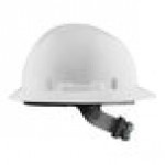 Lift Safety Briggs White 4-Point Ratchet Suspension Full Brim Hard Hat HBFE-7W
