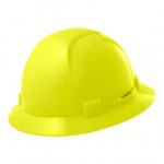 Lift Safety Briggs White 4-Point Ratchet Suspension Full Brim Hard Hat HBFE-7W