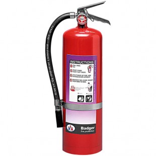 Badger 21006159 10 lb. Purple K Extra High Flow Fire Extinguisher - UL Rating 20B:C Badger 21006159 10 lb. Purple K Extra High Flow Fire Extinguisher - UL Rating 20B:C