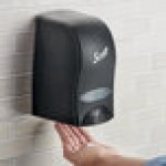 Scott® Essential 92145 33.8 fl. oz. Black Manual Liquid Skin Care / Hand Soap Dispenser Scott® Essential 92145 33.8 fl. oz. Black Manual Liquid Skin Care / Hand Soap Dispenser