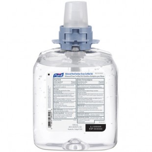 PURELL® 5091-04 FMX Advanced Green Certified 1200 mL Gel Hand Sanitizer - 4/Case
