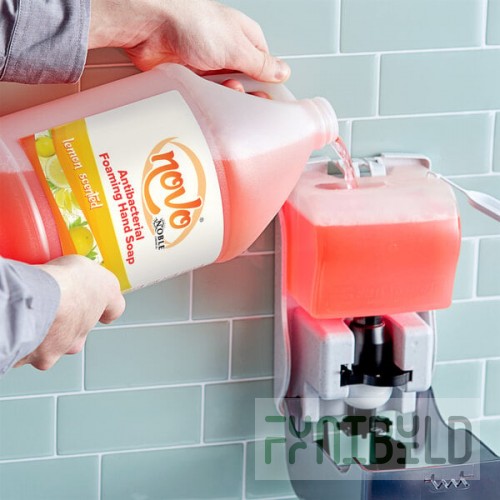 Novo 1 Gallon / 128 oz. Ready-to-Use Foaming Antibacterial / Sanitizing Hand Soap