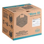 Fresh Products Wave 3D 3WDS-F-010I060M-02 Cucumber Melon Scent Urinal Screen - 10/Pack Fresh Products Wave 3D 3WDS-F-010I060M-02 Cucumber Melon Scent Urinal Screen - 10/Pack