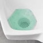Fresh Products Wave 3D 3WDS-F-010I060M-02 Cucumber Melon Scent Urinal Screen - 10/Pack Fresh Products Wave 3D 3WDS-F-010I060M-02 Cucumber Melon Scent Urinal Screen - 10/Pack
