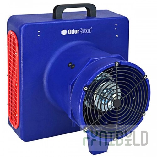 OdorStop OS6500UV2 Ozone Generator / UV Air Purifier with 6 Ozone Plates, UV Bulb, and Charcoal Filter