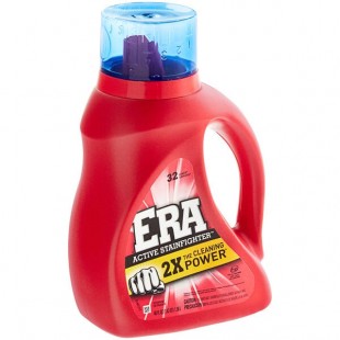 Era 72491 46 oz. 2X Laundry Detergent with Active Stainfighter - 6/Case