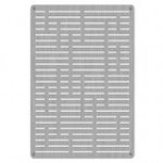 Commercial Zone 725529 Stainless Steel Replacement Panels with Cattail Design for 42 Gallon Trash and Recycling Bins - 4/Pack Commercial Zone 725529 Stainless Steel Replacement Panels with Cattail Design for 42 Gallon Trash and Recycling Bins - 4/Pack