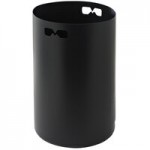Commercial Zone 720921 StoneTec 50 Gallon Sedona Round Stone Decorative Trash Can with Lid
