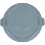 Rubbermaid® 2131929 BRUTE 44 Gallon Gray Wheeled Round Trash Can