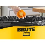 Rubbermaid® FG264360YEL BRUTE 44 Gallon Yellow Round Trash Can