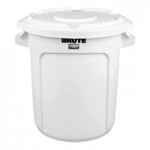 Rubbermaid® FG264360YEL BRUTE 44 Gallon Yellow Round Trash Can