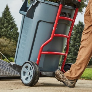 Rubbermaid® 250 lb. Construction and Landscape Trash Can Dolly 1997410
