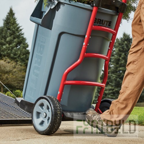 Rubbermaid® 250 lb. Construction and Landscape Trash Can Dolly 1997410
