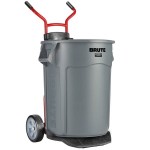 Rubbermaid® 250 lb. Construction and Landscape Trash Can Dolly 1997410