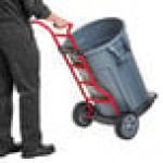 Rubbermaid® 250 lb. Construction and Landscape Trash Can Dolly 1997410