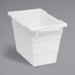 Quantum LID1711WT White Lid for TUB1711-8 and TUB1711-12 Cross Stack Tubs