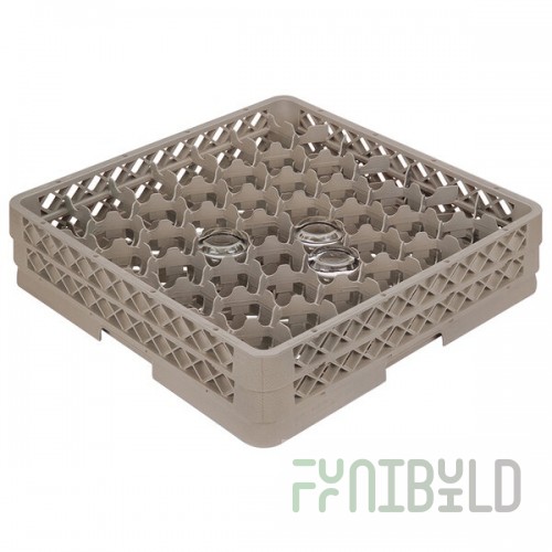 Vollrath TR13MMMM Traex® Rack Max Full-Size Beige 42-Compartment 6 3/4