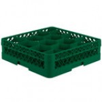 Vollrath TR18A Traex® Rack Max Full-Size Black 12-Compartment 4 13/16