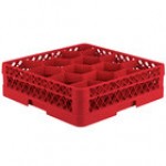 Vollrath TR18A Traex® Rack Max Full-Size Black 12-Compartment 4 13/16