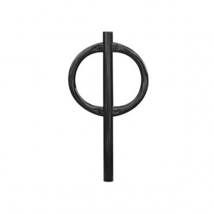 Paris Site Furnishings Galvanized Steel Pedestal Style Surface Mount Bike Rack Paris Site Furnishings Galvanized Steel Pedestal Style Surface Mount Bike Rack