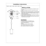 SATCO/NUVO Pulse 1-Light LED Mini Pendant Light with Clear Seeded Glass and Brushed Nickel Finish - 120V, 12W