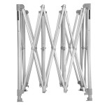 E-Z Up END3A15KSO Endeavor Instant Shelter 10' x 15' Steel Orange Canopy with Clear Aluminum Frame