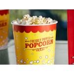 Carnival King 130 oz. Popcorn Bucket - 25/Pack Carnival King 130 oz. Popcorn Bucket - 25/Pack