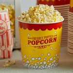 Carnival King 130 oz. Popcorn Bucket - 25/Pack Carnival King 130 oz. Popcorn Bucket - 25/Pack