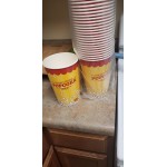Carnival King 130 oz. Popcorn Bucket - 25/Pack Carnival King 130 oz. Popcorn Bucket - 25/Pack