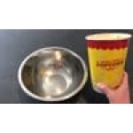 Carnival King 130 oz. Popcorn Bucket - 25/Pack Carnival King 130 oz. Popcorn Bucket - 25/Pack