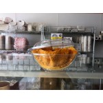 Fineline 5032-BK Super Bowl 32 oz. Black PET Plastic Bowl - 100/Case